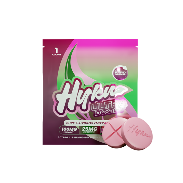 Hyku Ultra Boost - 100mg 1ct Mylar Bags - 100mg Total - Image 2